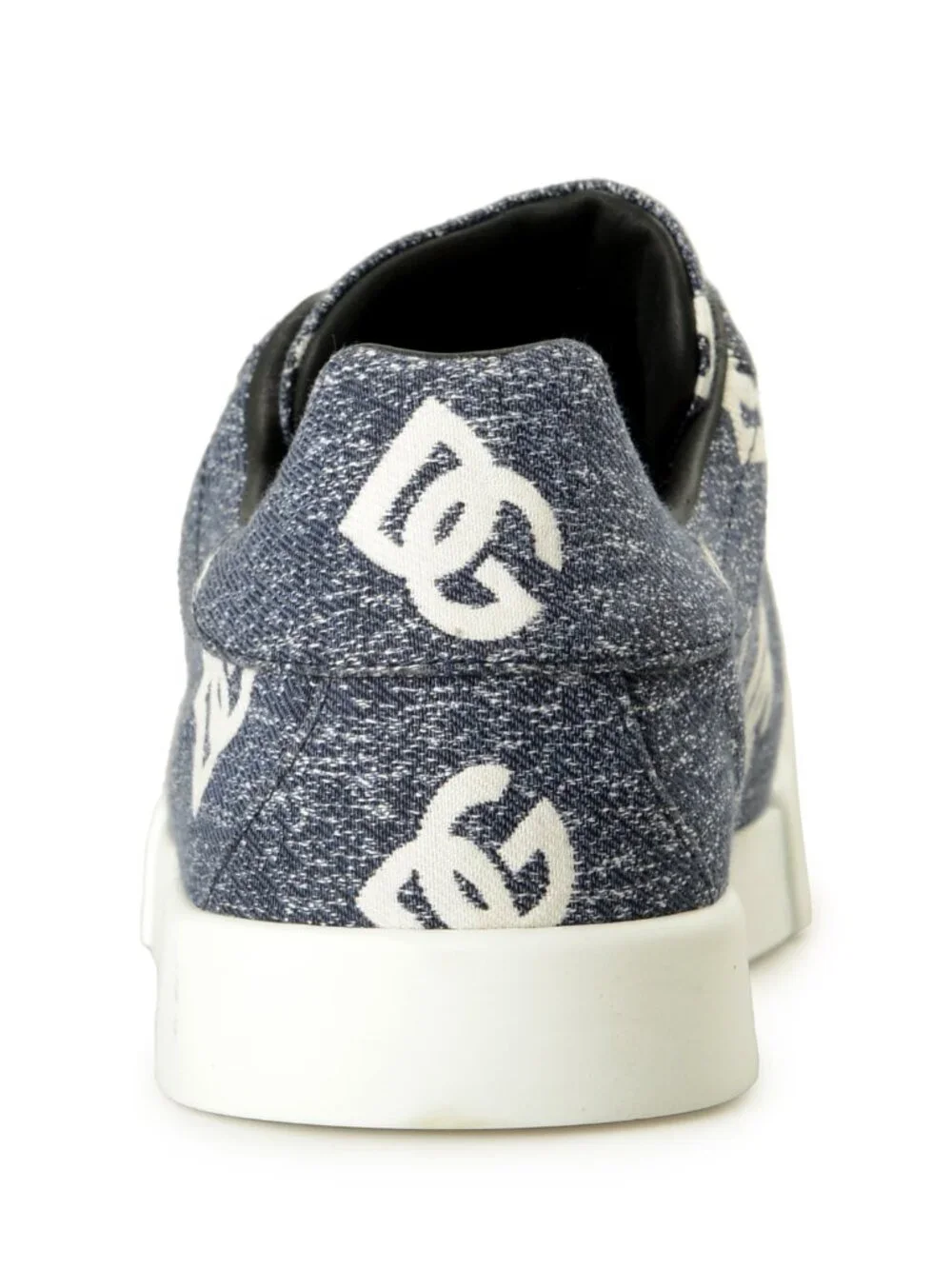 Dolce & Gabbana Men's Jacquard Denim Athletic Sneakers Shoes US 11 IT 44